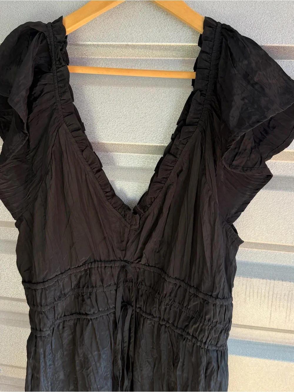 J. Crew NWT Palermo dress in viscose-blend crinkle